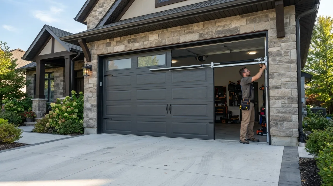 New Garage Door Installation for Glenn Heights Homes in Waxahachie
