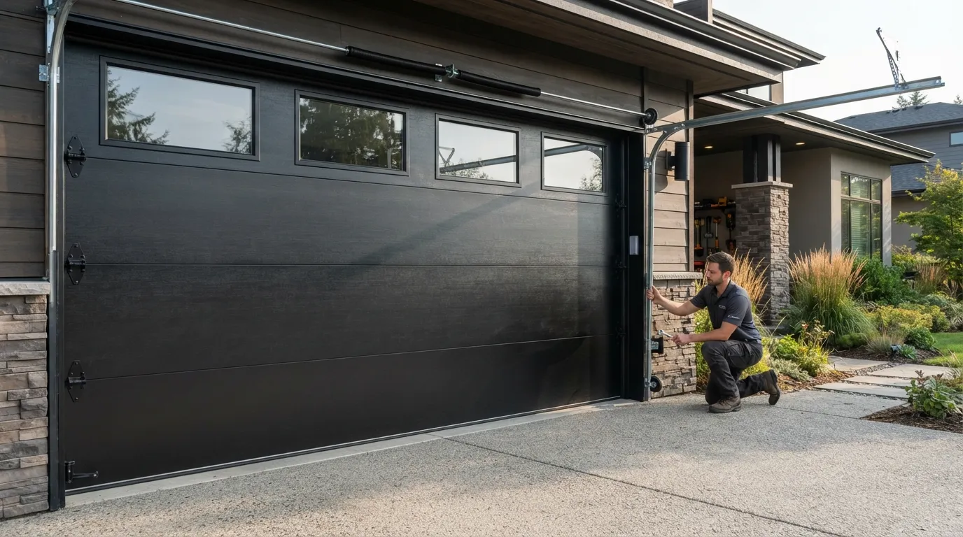 New Garage Door Installation for Ovilla Homes in Waxahachie