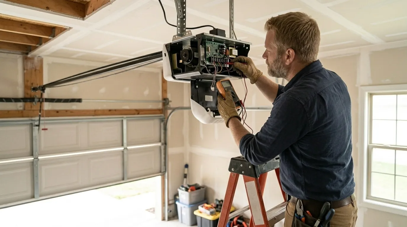Opener Repair for Midlothian's 2000s-Era Garage Doors in Waxahachie
