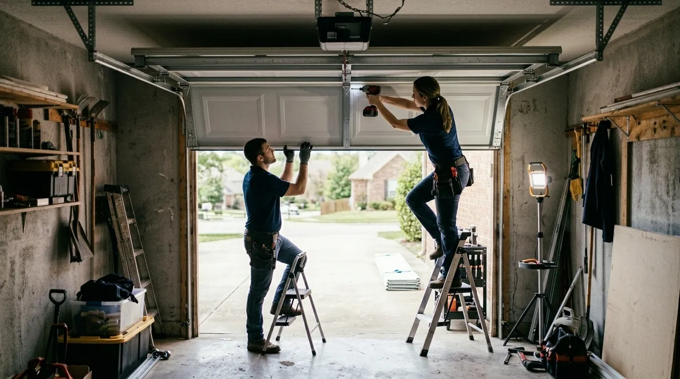 Panel Replacement for Midlothian's Newer Garage Doors in Waxahachie